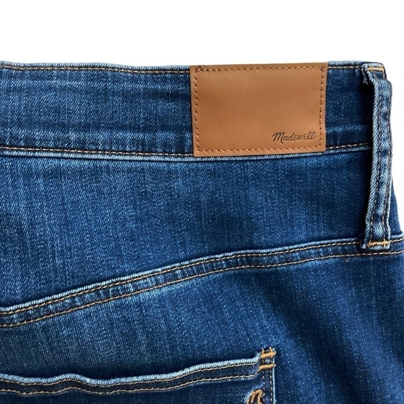 MADEWELL Petite Curvy High Rise Skinny Jeans in Danny Wash J7686 - Picture 7 of 10